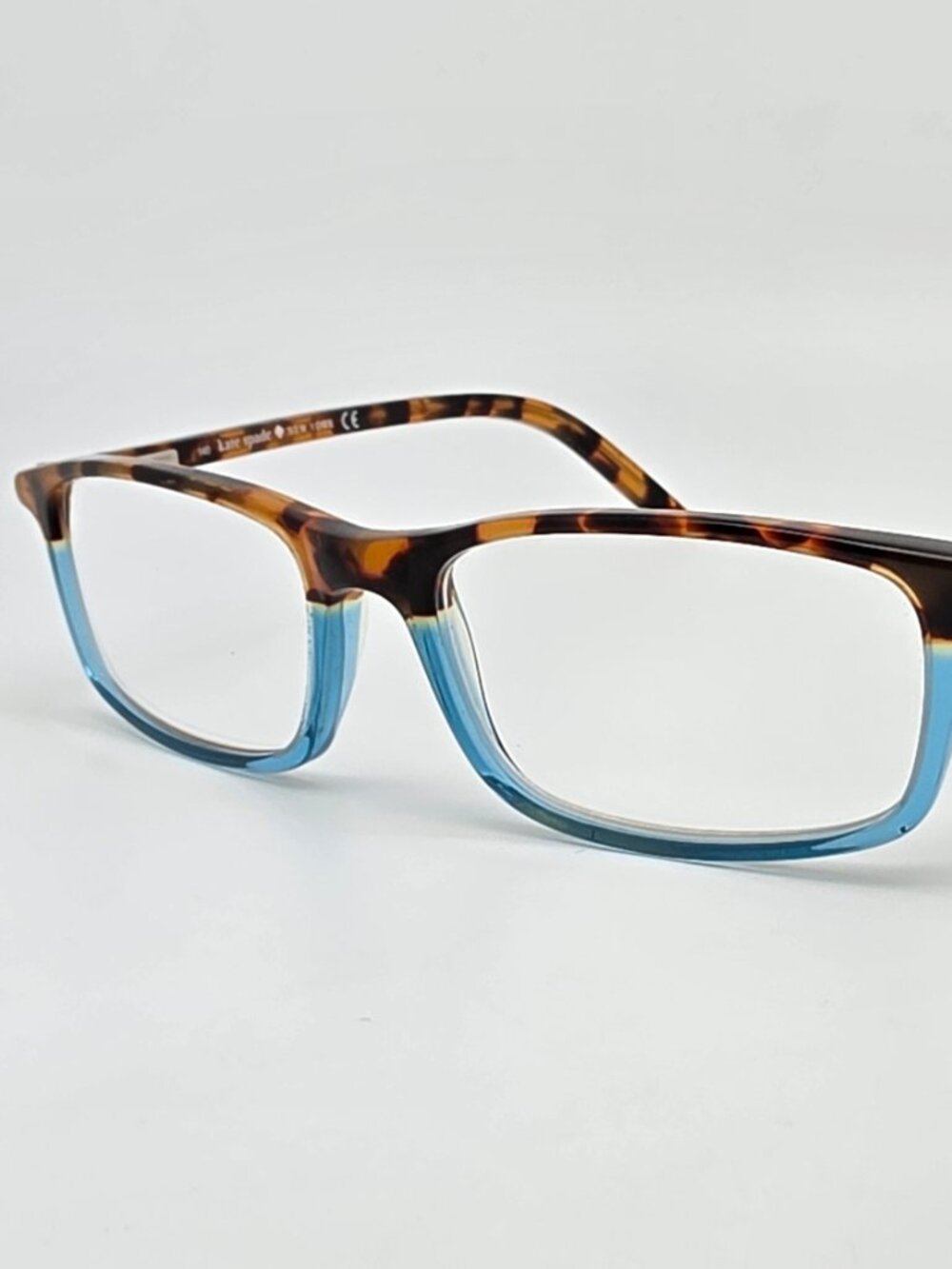 Kate Spade New York Jodie Havana Blue +2.50 Reading Glasses w/ Flexhinge 50mm